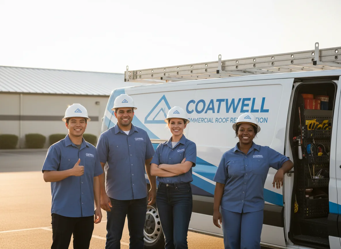 Commercial roof coating company in Tensed, ID